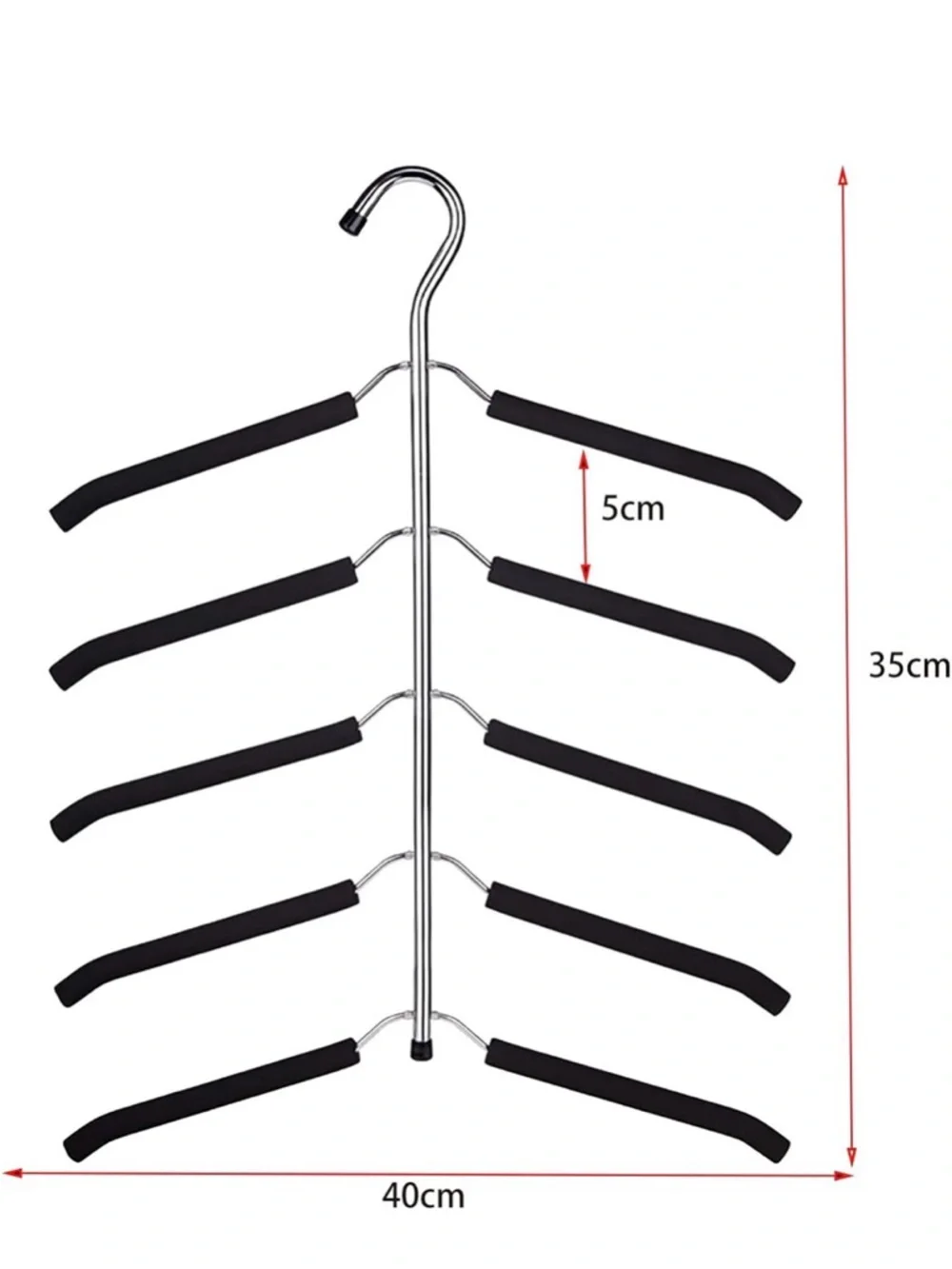 Blouse Tree Hangers Multi-Layer Clothes Hangers 3 Pack